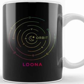 Baskı Dükkanı Kpop Girlgroup Loona Orbit Fandom Logo Kupa
