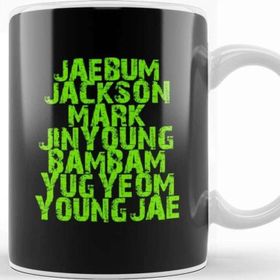 Baskı Dükkanı Kpop Got7 Members Name Kupa