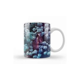 Baskı Dükkanı Kpop Korean Love Finger Snap Floral Space Kupa