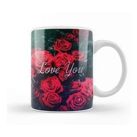 Baskı Dükkanı Kpop Love You Roses Kupa