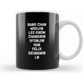 Baskı Dükkanı Kpop Stray Kids Skz Logo Kupa