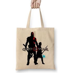 Baskı Dükkanı Kratos E Atreus Bez Çanta