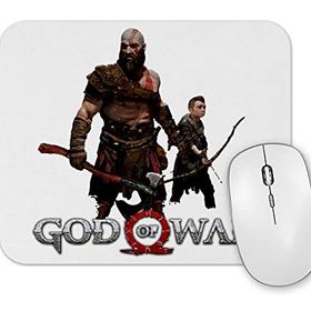 Baskı Dükkanı Kratos E Atreus God of War Mouse Pad