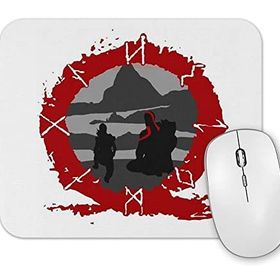 Baskı Dükkanı Kratos God of War All I Remember is What I Have Lost Mouse Pad