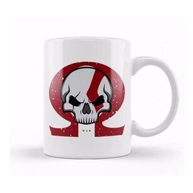 Baskı Dükkanı Kratos Skull Kupa
