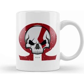 Baskı Dükkanı Kratos Skull Kupa