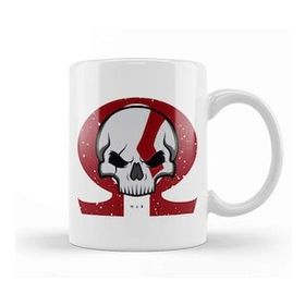 Baskı Dükkanı Kratos Skull Kupa