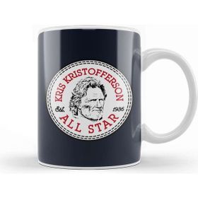 Baskı Dükkanı Kris Kristofferson Converse All Star Icon Kupa