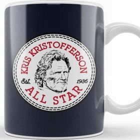 Baskı Dükkanı Kris Kristofferson Converse All Star Icon Kupa