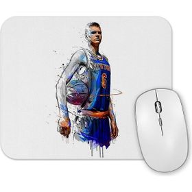 Baskı Dükkanı Kristaps Porzingis Mouse Pad