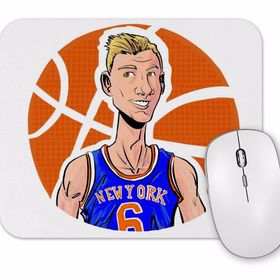 Baskı Dükkanı Kristaps Porzingis Mouse Pad