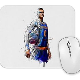 Baskı Dükkanı Kristaps Porzingis Mouse Pad