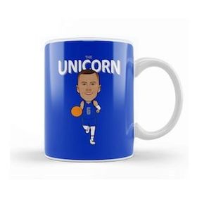 Baskı Dükkanı Kristaps Porzingis the Unicorn Kupa