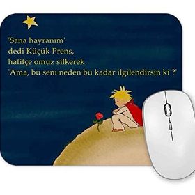 Baskı Dükkanı Küçük Prens 2 Mouse Pad