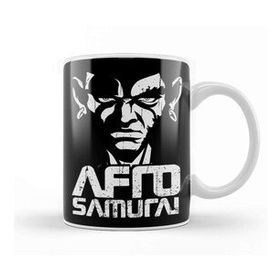 Baskı Dükkanı Kuma Samurai Afro Kupa