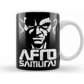 Baskı Dükkanı Kuma Samurai Afro Kupa
