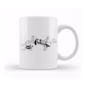 Baskı Dükkanı Kung Fu Fighting Phooey And Spot Hong Kong Phooey Kupa