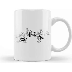 Baskı Dükkanı Kung Fu Fighting Phooey And Spot Hong Kong Phooey Kupa