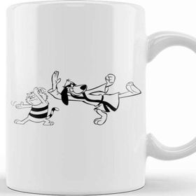Baskı Dükkanı Kung Fu Fighting Phooey And Spot Hong Kong Phooey Kupa