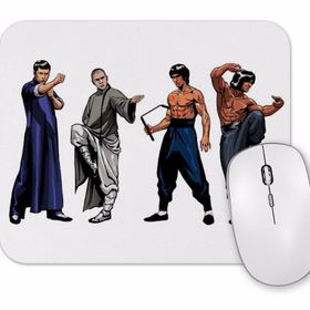 Baskı Dükkanı Kung Fu Legends Mouse Pad