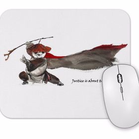 Baskı Dükkanı Kung Fu Panda Mouse Pad