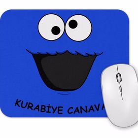 Baskı Dükkanı Kurabiye Canavarı 02 Mouse Pad