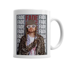 Baskı Dükkanı Kurt Cobain Fade 99 Sihirli Porselen Kupa
