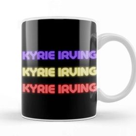 Baskı Dükkanı Kyrie Irving Basketball Gifts Vintage Retro Rainbow Quotes For Boys And Dad Kupa