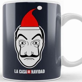 Baskı Dükkanı La Casa De Navidad Money Heist Christmas Kupa