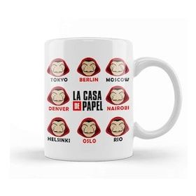 Baskı Dükkanı La Casa De Papel 01 Kupa
