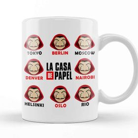 Baskı Dükkanı La Casa De Papel 01 Kupa