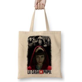 Baskı Dükkanı La Casa De Papel 11 Bez Çanta