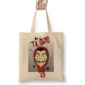 Baskı Dükkanı La Casa De Papel 13 Bez Çanta