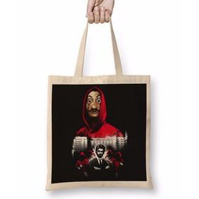 Baskı Dükkanı La Casa De Papel La Casa De Dali 10 Bez Çanta