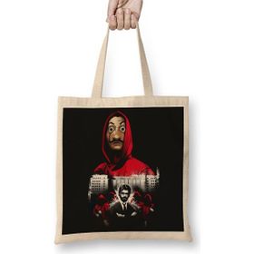 Baskı Dükkanı La Casa De Papel La Casa De Dali 10 Bez Çanta