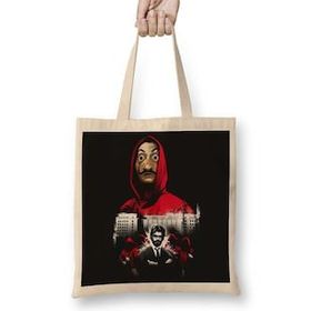 Baskı Dükkanı La Casa De Papel La Casa De Dali 10 Bez Çanta