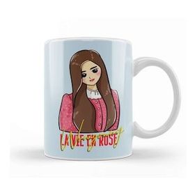 Baskı Dükkanı La Vie En Rose Jang Wonyoung 01 Kupa