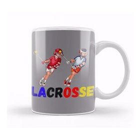 Baskı Dükkanı Lacrosse Girl Funny Lacrosse Kupa