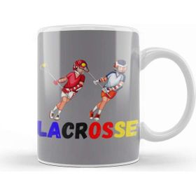 Baskı Dükkanı Lacrosse Girl Funny Lacrosse Kupa