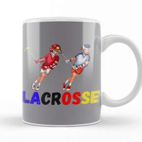 Baskı Dükkanı Lacrosse Girl Funny Lacrosse Kupa