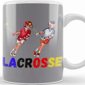Baskı Dükkanı Lacrosse Girl Funny Lacrosse Kupa