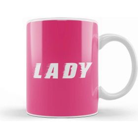 Baskı Dükkanı Lady Slogan Kupa