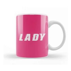 Baskı Dükkanı Lady Slogan Kupa