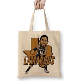 Baskı Dükkanı Lamarcus Aldridge 02 Bez Çanta