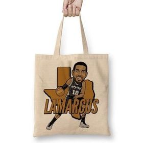 Baskı Dükkanı Lamarcus Aldridge 02 Bez Çanta