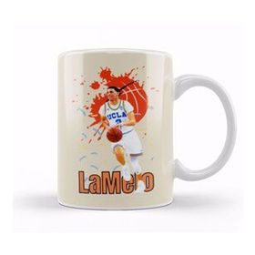 Baskı Dükkanı Lamelo Ball Vintage Art Legend Basketball Gift Kupa