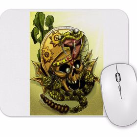 Baskı Dükkanı Lampiao Skull Mouse Pad