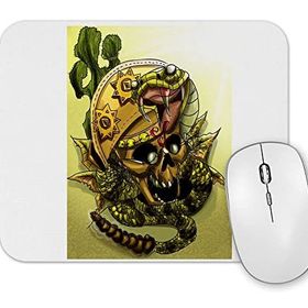 Baskı Dükkanı Lampiao Skull Mouse Pad