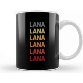 Baskı Dükkanı Lana Del Rey Lana Name Vintage Retro Gift Called Lana Kupa