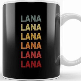 Baskı Dükkanı Lana Del Rey Lana Name Vintage Retro Gift Called Lana Kupa